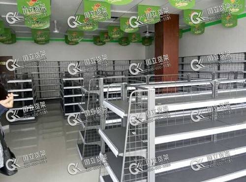 網背板母嬰中島貨架