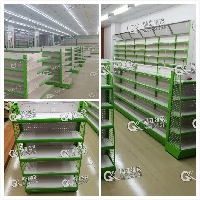 藥店貨架尺寸和陳列展示