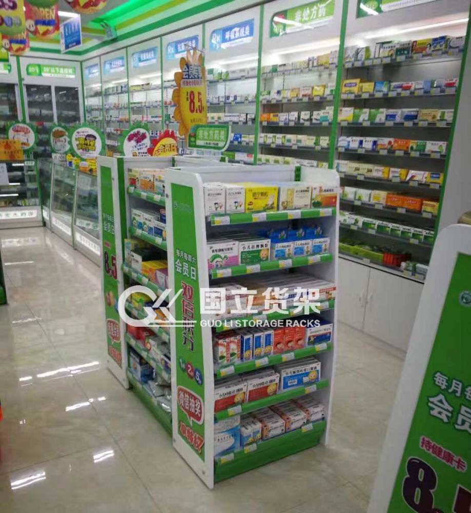 國立貨架綠色調客戶案例現場