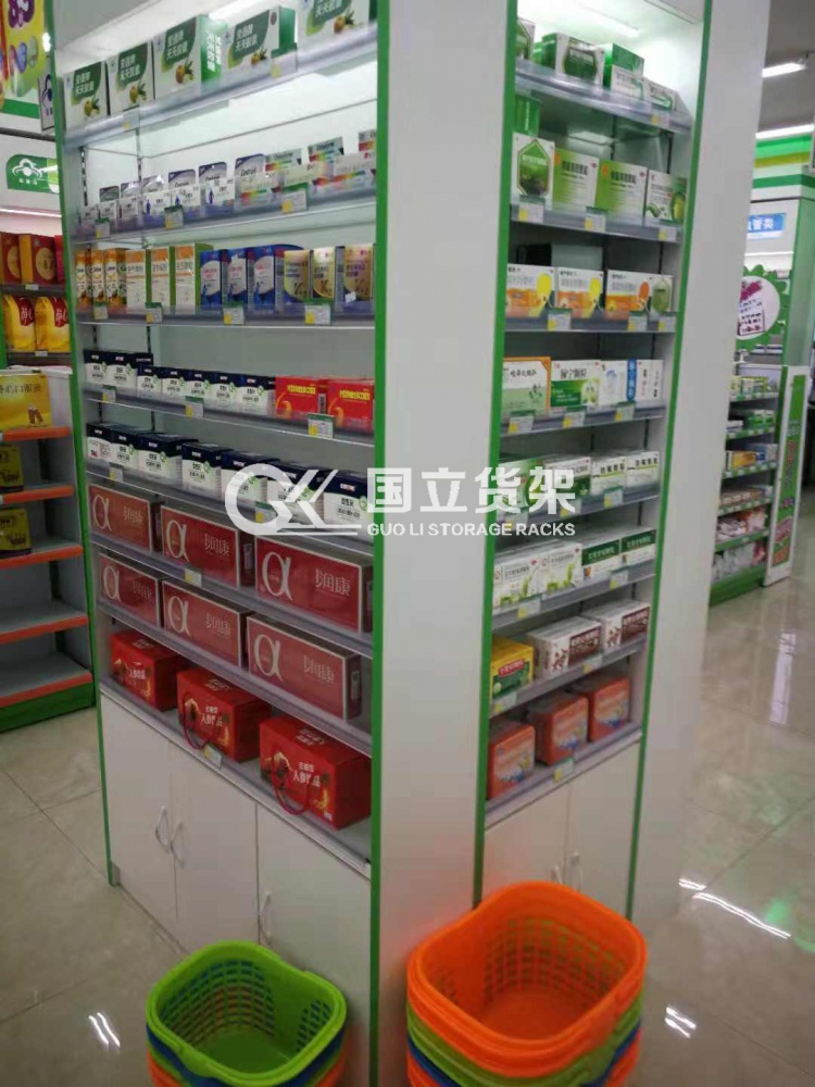 國立貨架綠色調客戶案例現場