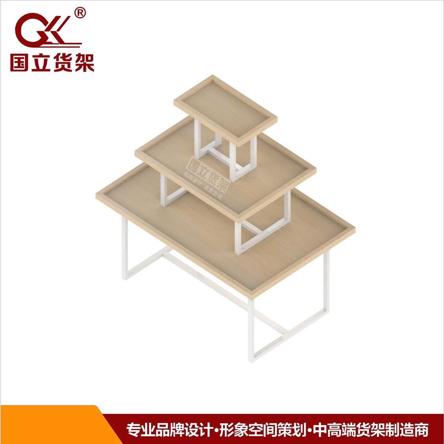 超市便利店母嬰店三層促銷(xiāo)展架