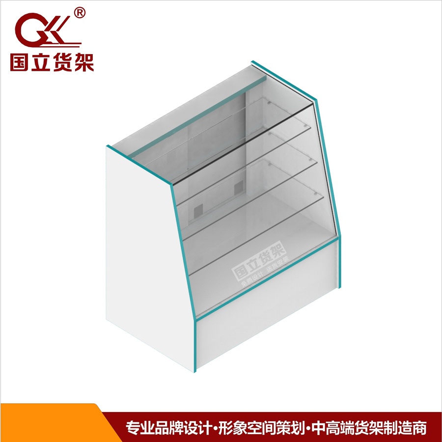 藥店處方前柜_斜式寶龍柜 藥店玻璃柜 國(guó)立廠家直銷(xiāo)